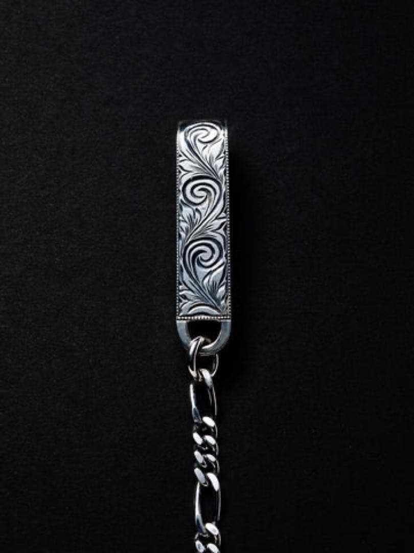 小物 Engraved Narrow Wallet Chain / antidote