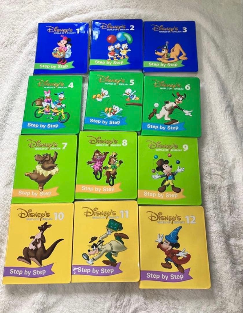 値段交渉可　本棚付【①】ディズニー英語システム　DWEセット ワールドファミリー