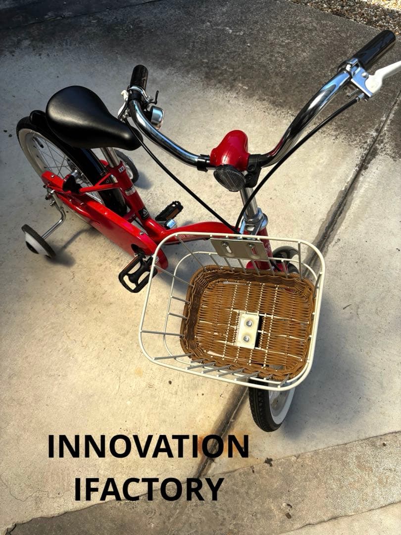 INNOVATIONIFACTORY キッズ自転車　16型　レッド