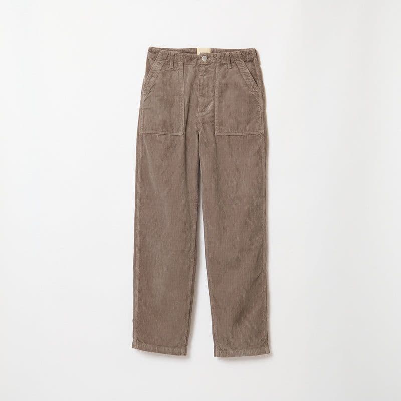 shishikui CORDUROY BAKER BROWN 34 シシクイ