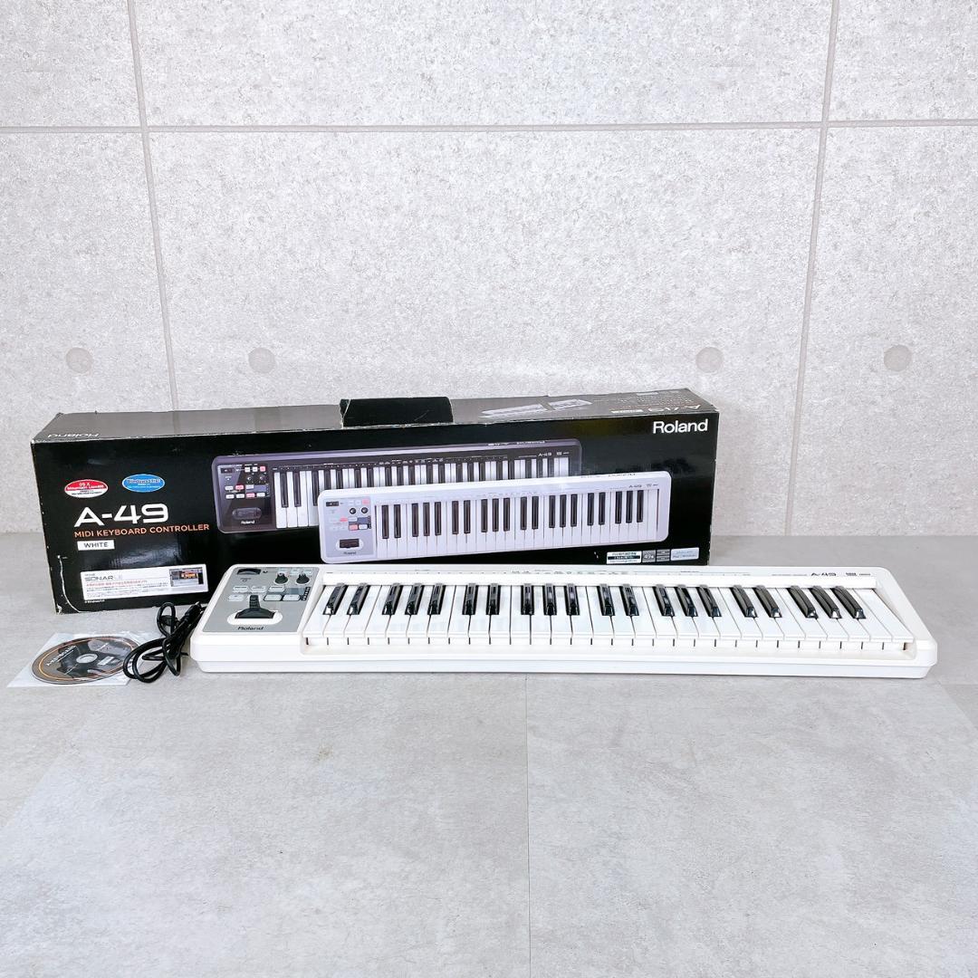 Roland ローランド A-49 MIDIキーボード ホワイト