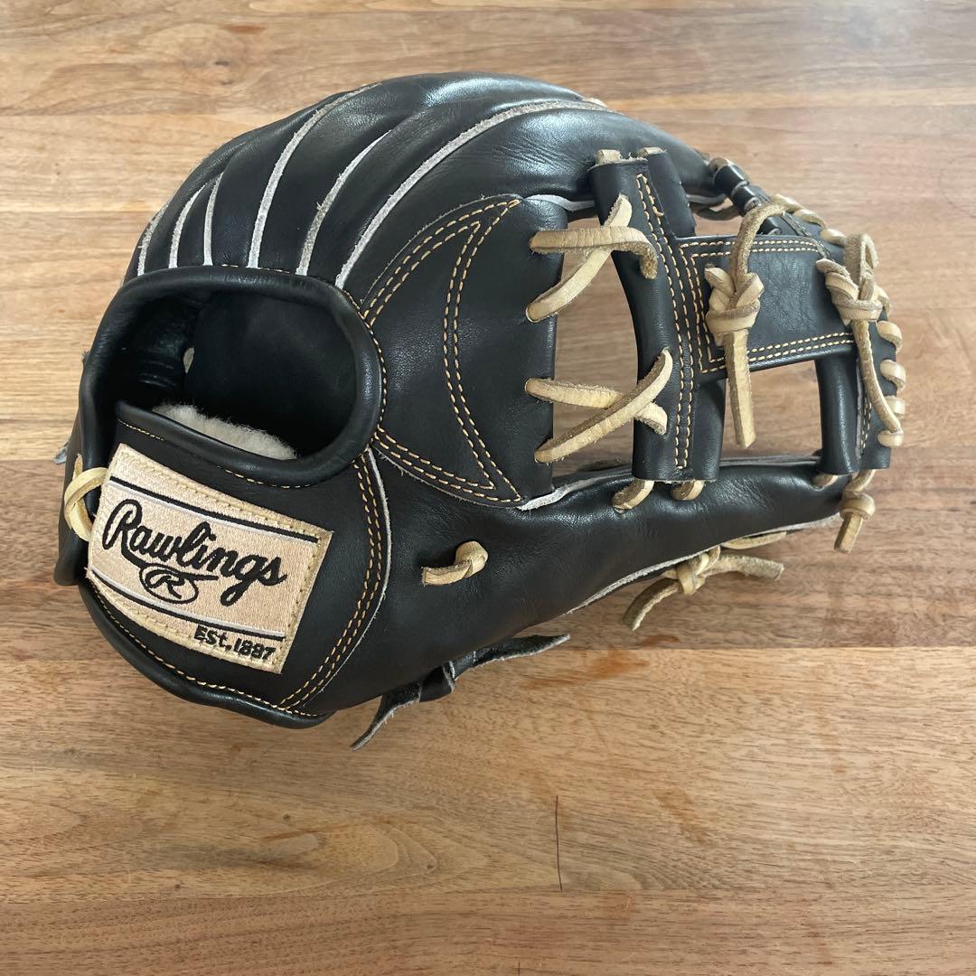 Rawlings 軟式グローブ 黒　美品