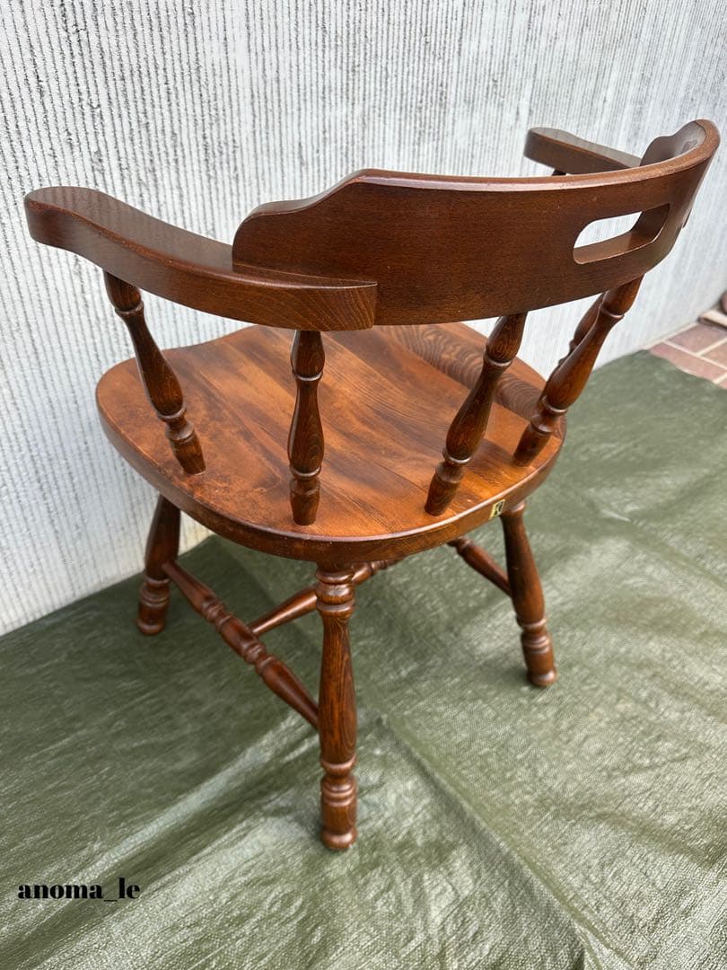 【ダイニングチェア】飛騨産業　キツツキ　ウィンザーチェア　ヴィンテージ◎