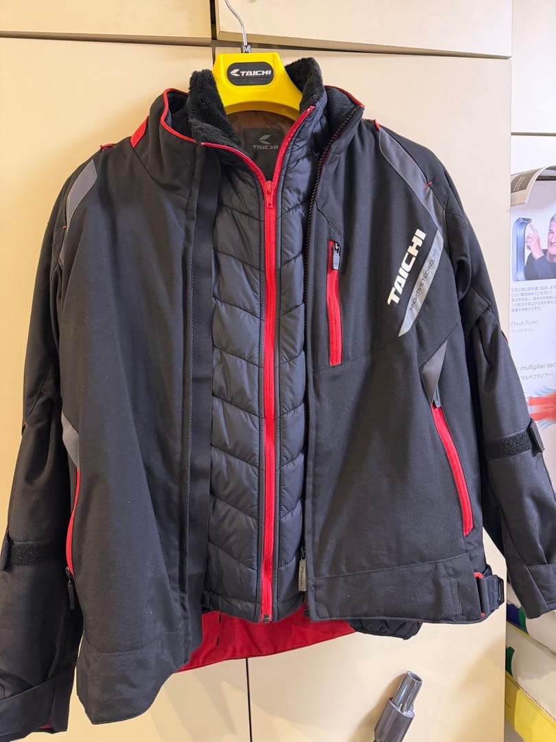 希少M 女性1オ RSタイチ 中綿インナー付 バイク ジャケット RSJ713