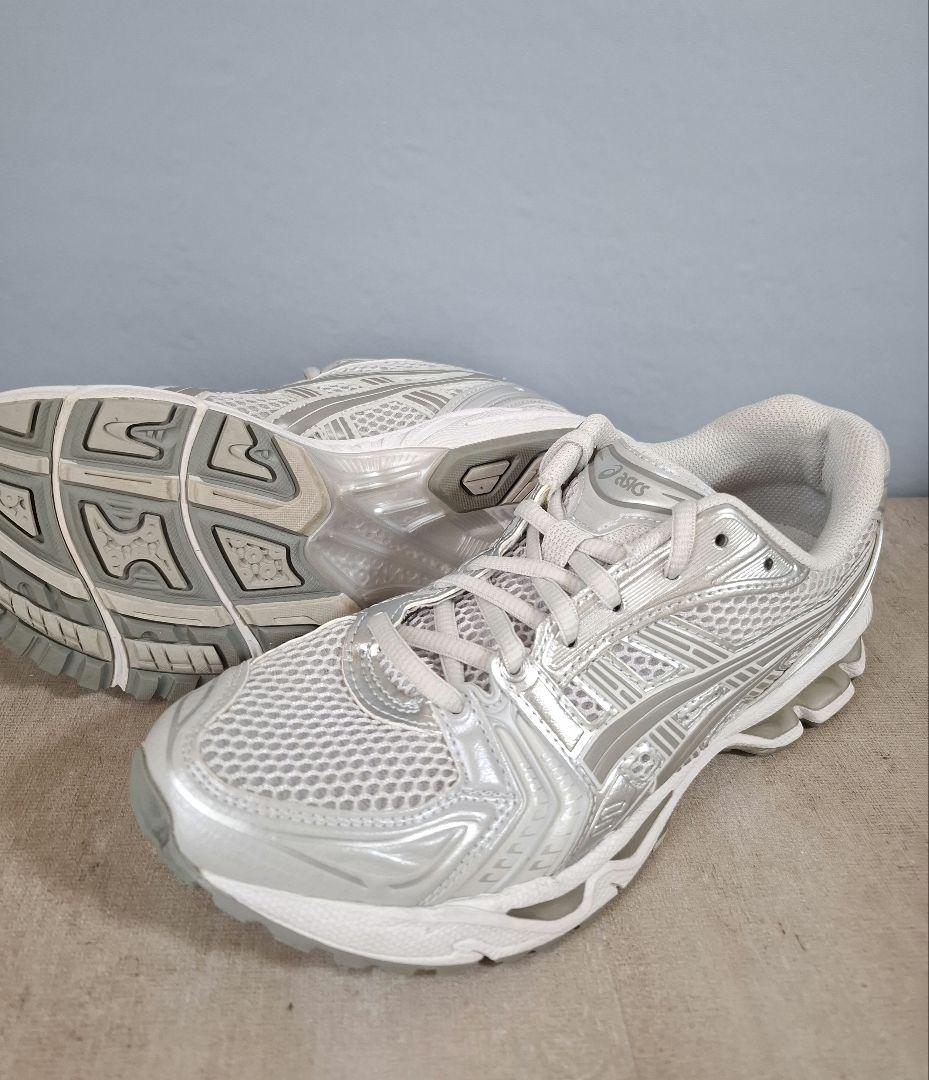 アシックス ゲルカヤノ14 クラウドグレー シルバー 24.5cm