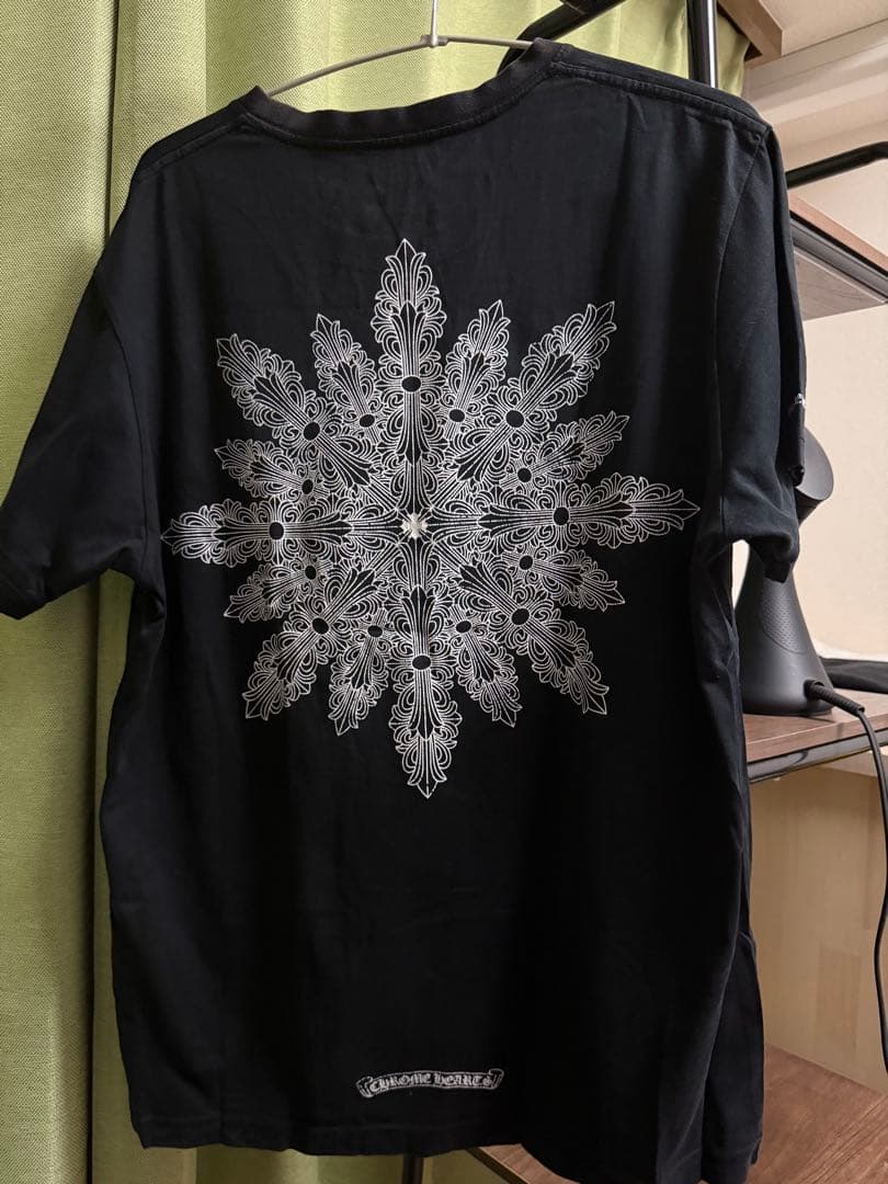 クロムハーツCHROMEHEARTS tシャツ ブラック 正規品 サイズXL