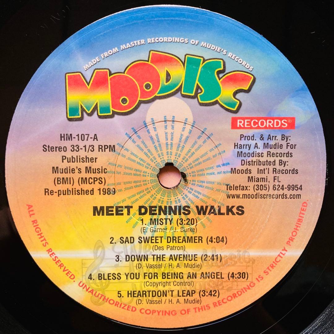 LP盤 DENNIS WALKS - MEET DENNIS WALKS レゲエ