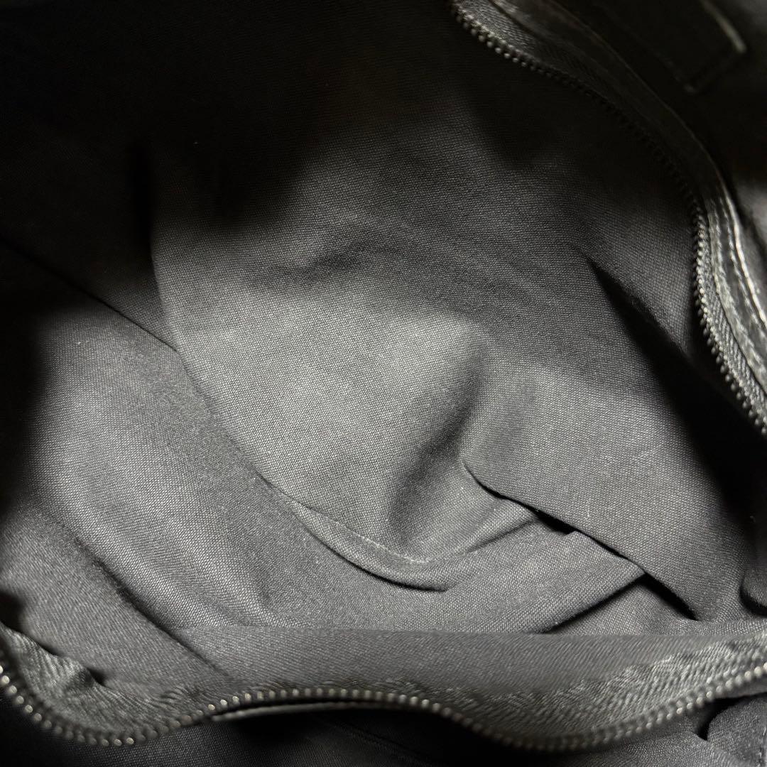 ⭐️極美品⭐️　イサムカタヤマバックラッシュ　ボストンバッグ　ブラック　レザー