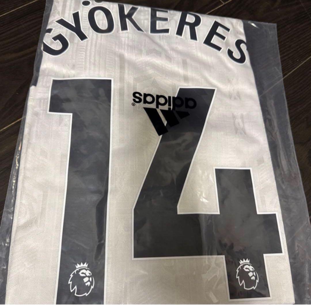 25/26ヨケレスアーセナルユニフォーム3rdキットGYÖKERES 14番 L
