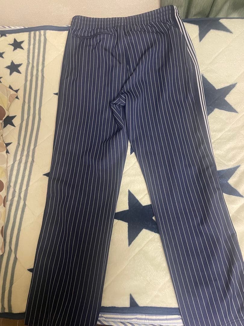 Needles STUDIOUS別注トラックパンツ　ネイビー　型番OT1554