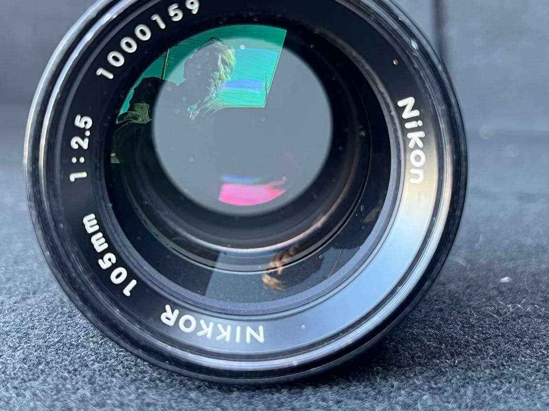 名機 NIKON NIKKOR Ai-S単焦点105mm 1:2.5