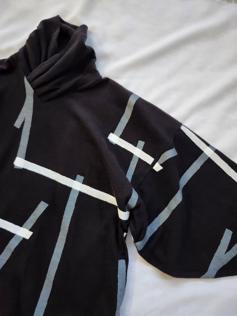 sou・sou ウォッシャブルウール天竺衿巻薙刀長方形衣