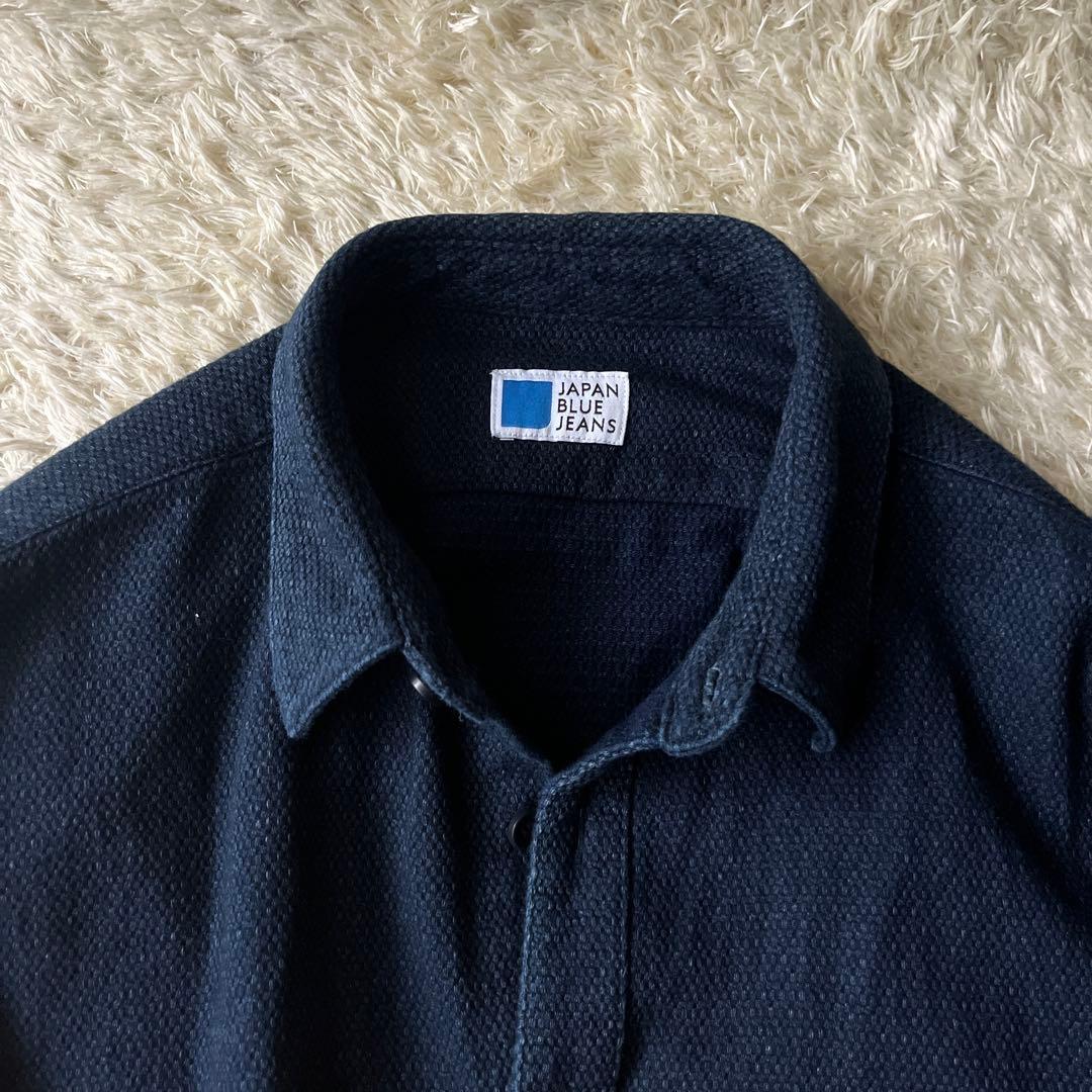 希少　完売　ジャパンブルージーンズ インディゴ　刺し子　シャツジャケット