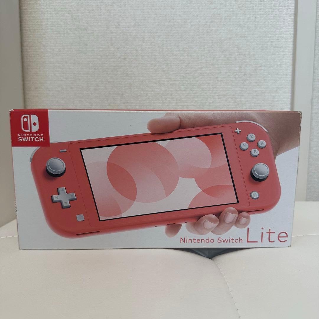 【新品同様】Nintendo Switch (画面保護・クリアケース付き)