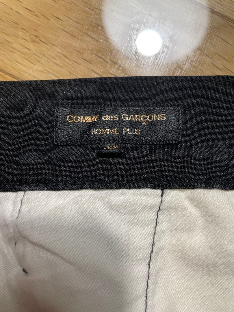 COMME des GARÇONS HOMME PLUS ブラックサルエルパンツ