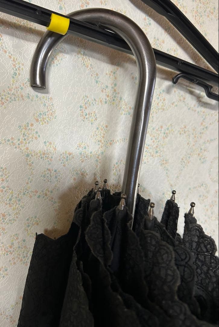 【akaaokiiro】ヒステリックグラマー　スカル刺繍柄　日傘　ゴスロリ