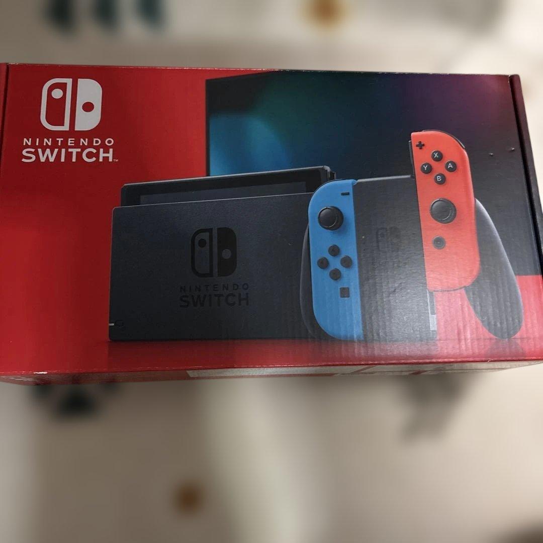 Nintendo Switch 本体 ネオンブルー/ネオンレッド KABAA