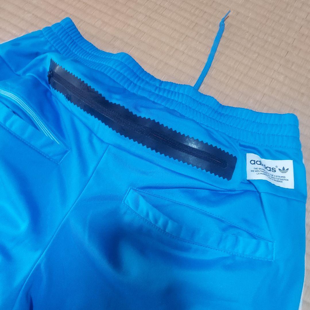 アディダス オリジナルス 青空三葉 ジャージ セットアップ スカイブルー