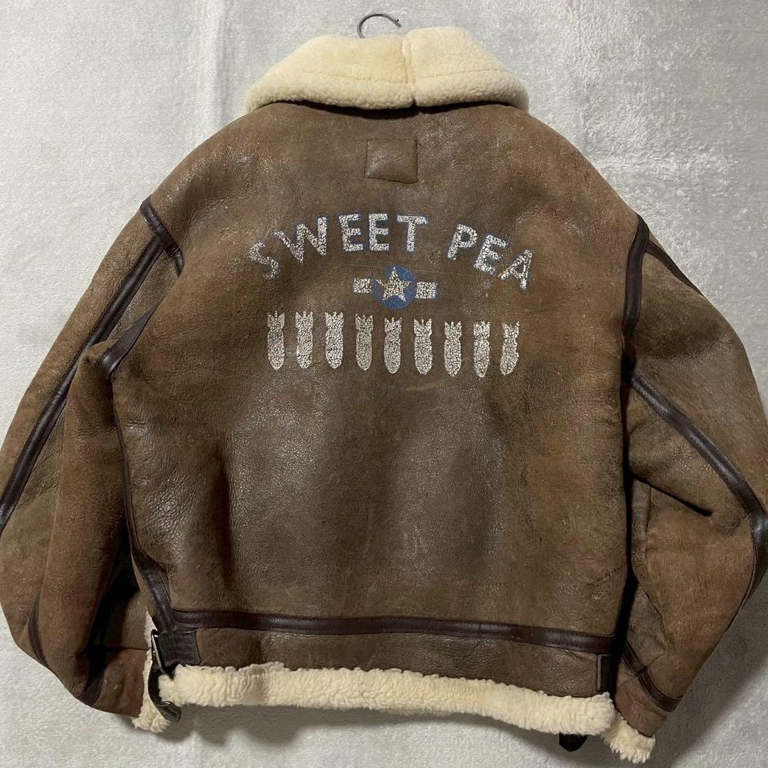 AVREX アヴィレックス B-3 フライトジャケット バックデザイン 42