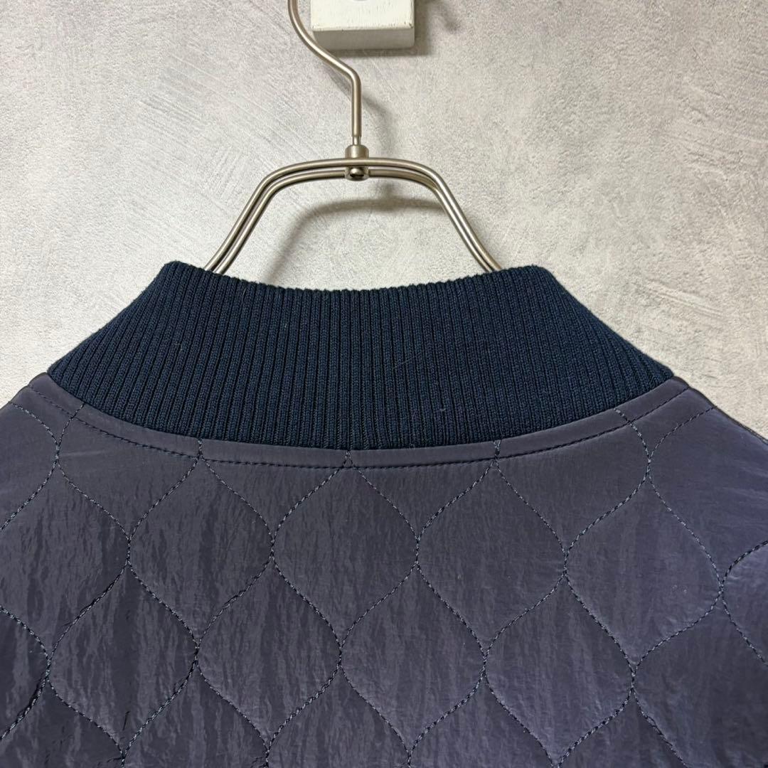 ELF SACK カラフル ノーカラー キルティング ジャケット M 安達祐実