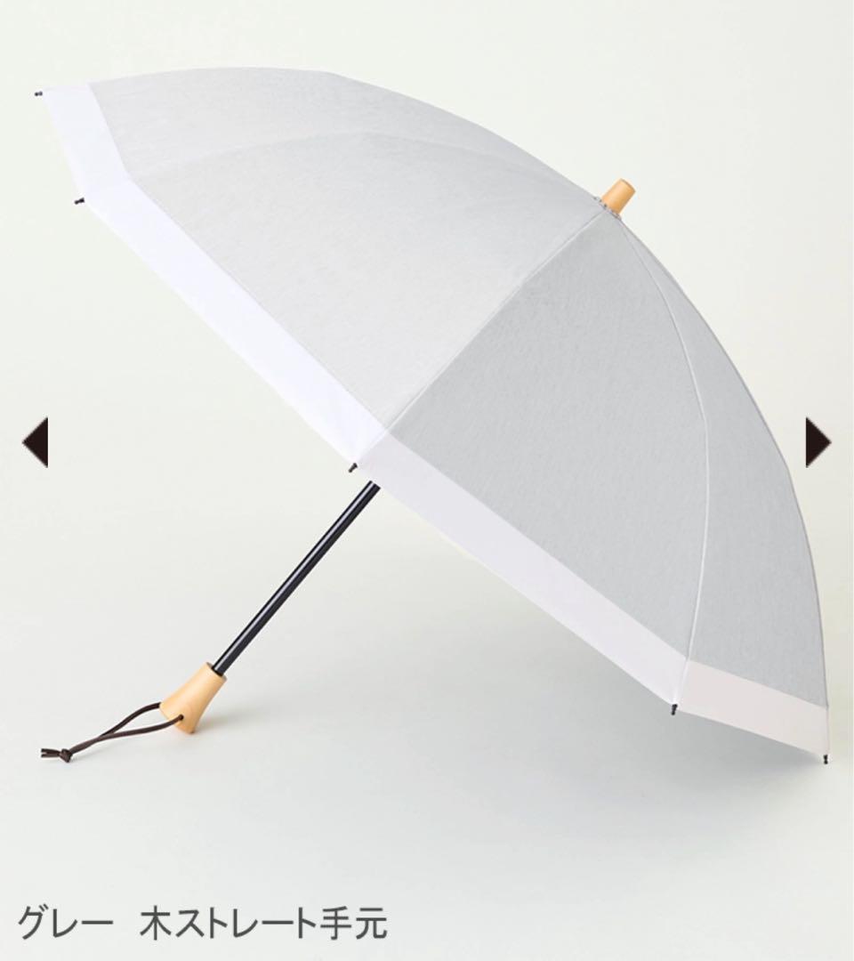 サンバリア 折りたたみ日傘 ２段折 / コンビmoku (グレー)