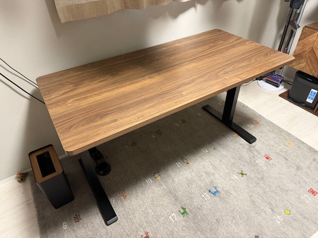 【組み立て不要】Flexispot 昇降デスクH1 140×70×2.5cm