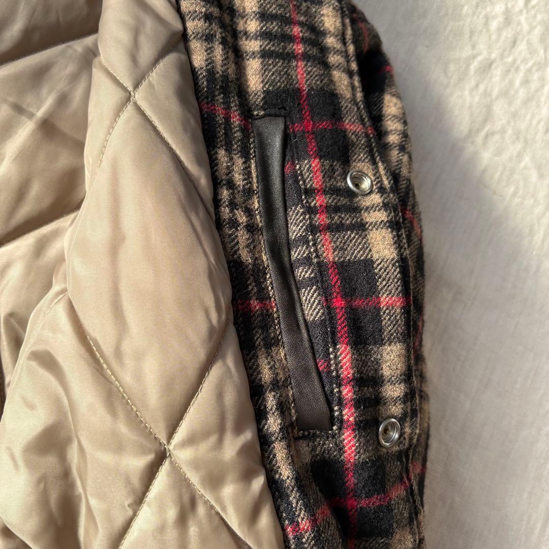 OLD STUSSY ショーンフォント ロゴ刺繍 ウールスタジャン ステューシー