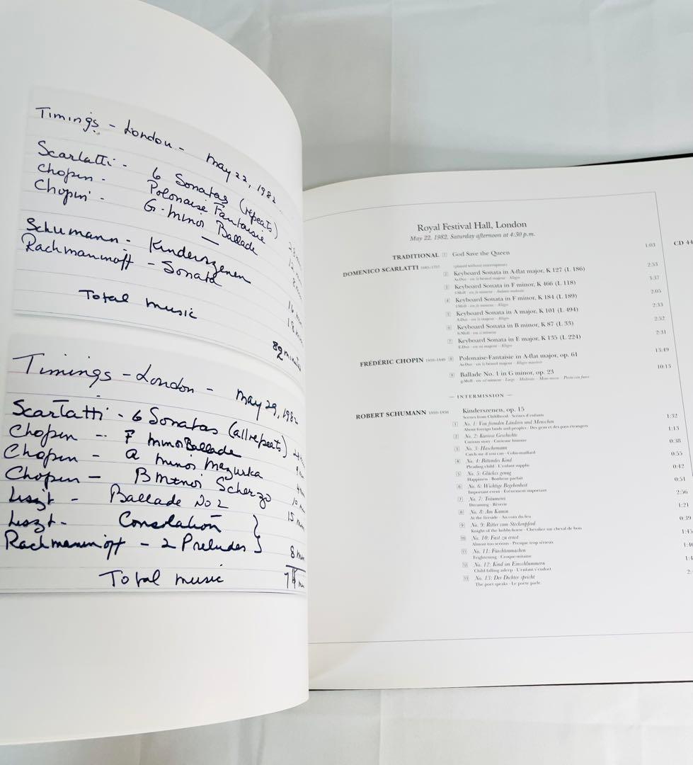 ホロヴィッツ 未発表ライブ録音集(1966-83)50CD 生産限定 日本語訳付