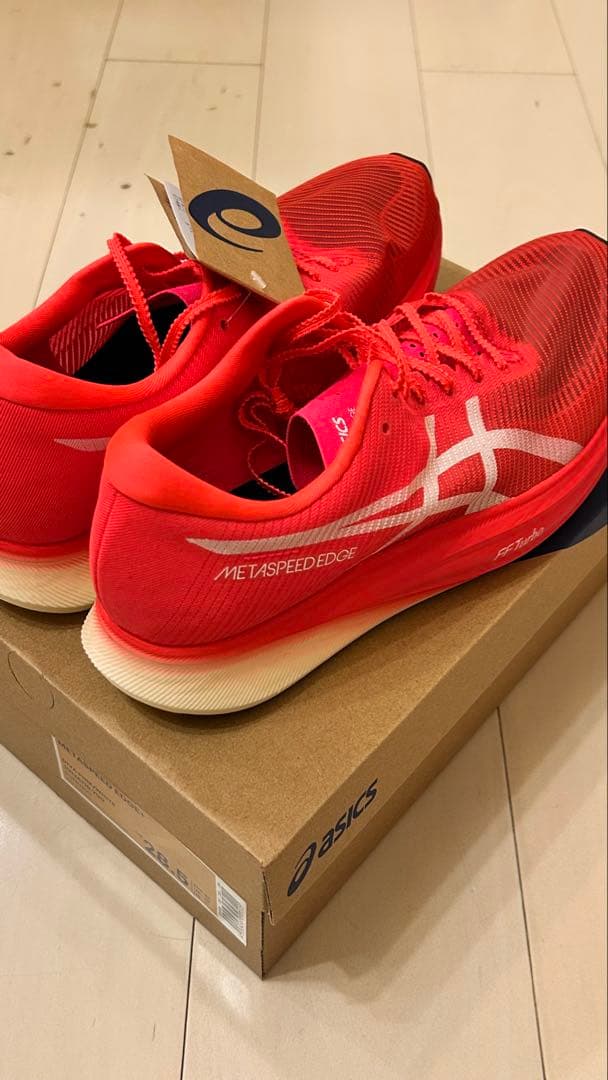 【新品未使用】ASICS SPEED EDGE+ ランニングシューズ
