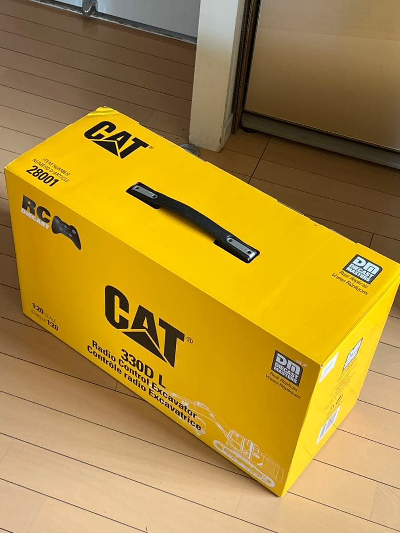 京商５６６２１ 1/20 油圧ショベル CAT330D L 動作確認済み