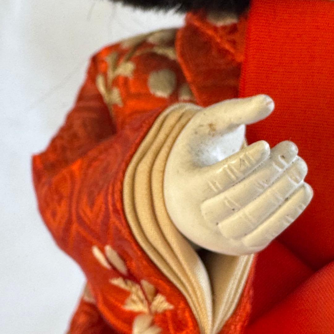 狆引き官女　雛人形　お雛様　ひな祭り