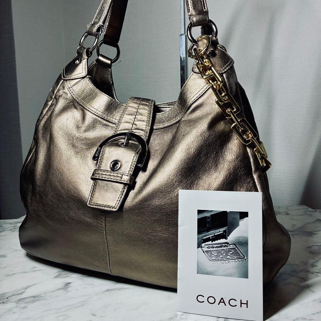 COACH コーチ　F17092 ソーホー　レザートートバッグ　肩がけ