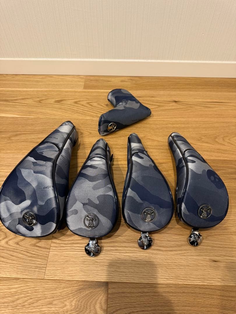 マークアンドロナ　カモフラージュ キャディバッグ　セット