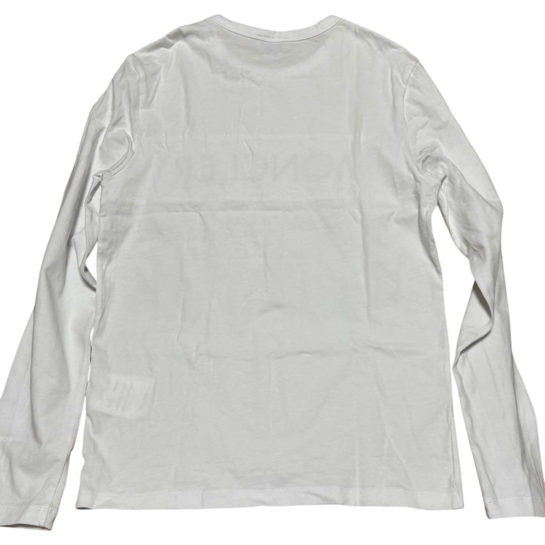 モンクレール　ロゴ　メッシュ　切替　Tシャツ　長袖　ロンT MONCLER