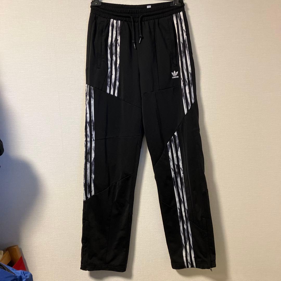 adidas×DANIELLE CATHARI 解体再構築トラックパンツ黒M