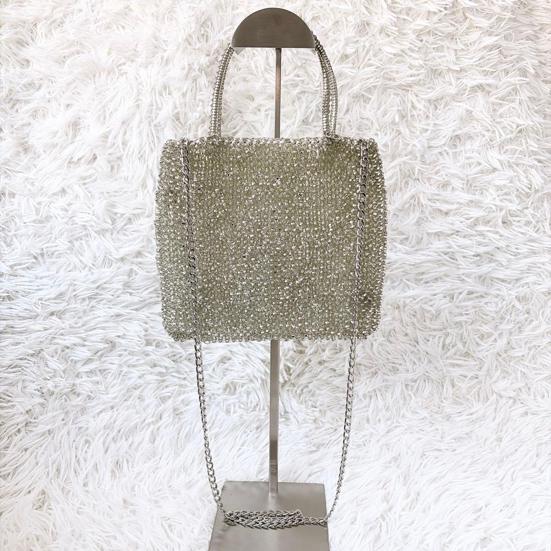 美品✨　アンテプリマ スタンダード スクエア ミディアム　チェーン付き