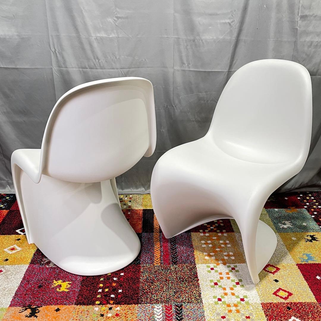 K Vitra ヴィトラ PANTON CHAIR パントンチェア 2脚セット