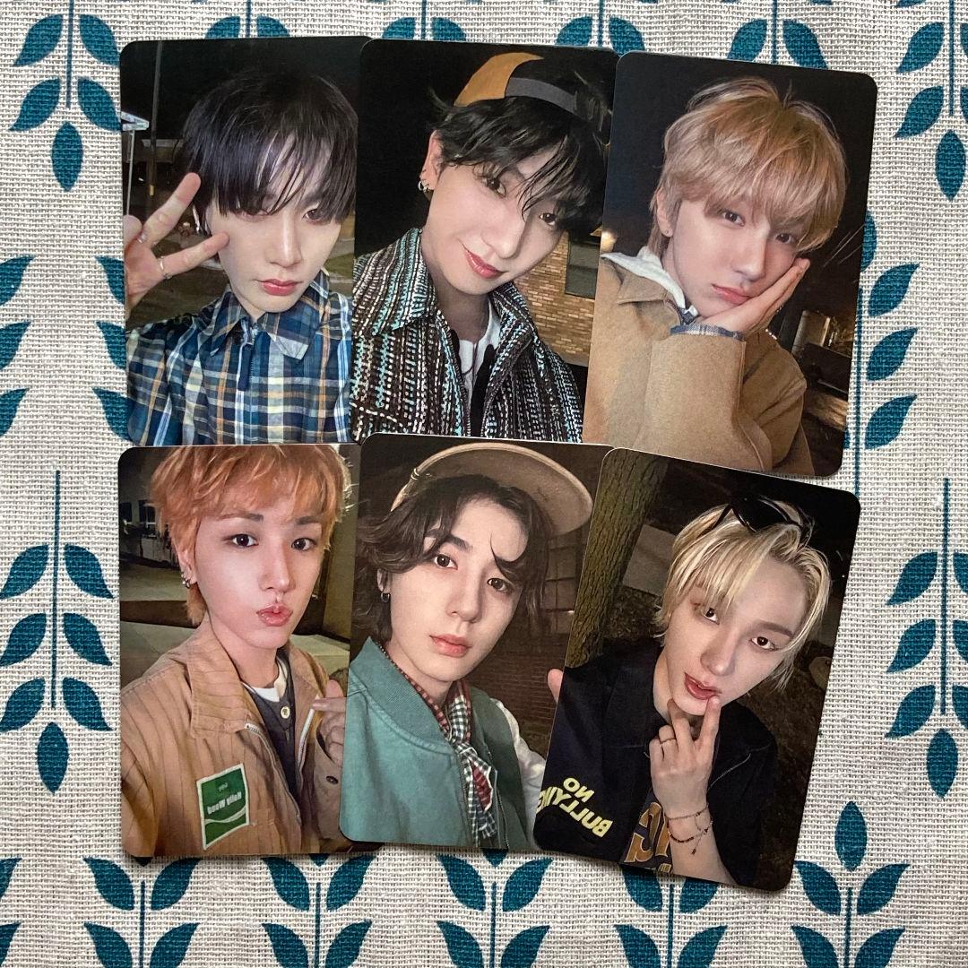 BOYNEXTDOOR The Action 事前収録 セット全員6枚