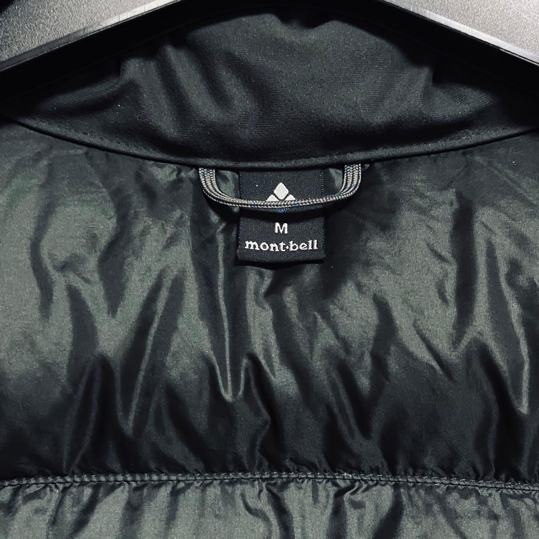 montbell ライトアルパイン、ダウンベスト/1101432メンズMサイズ黒