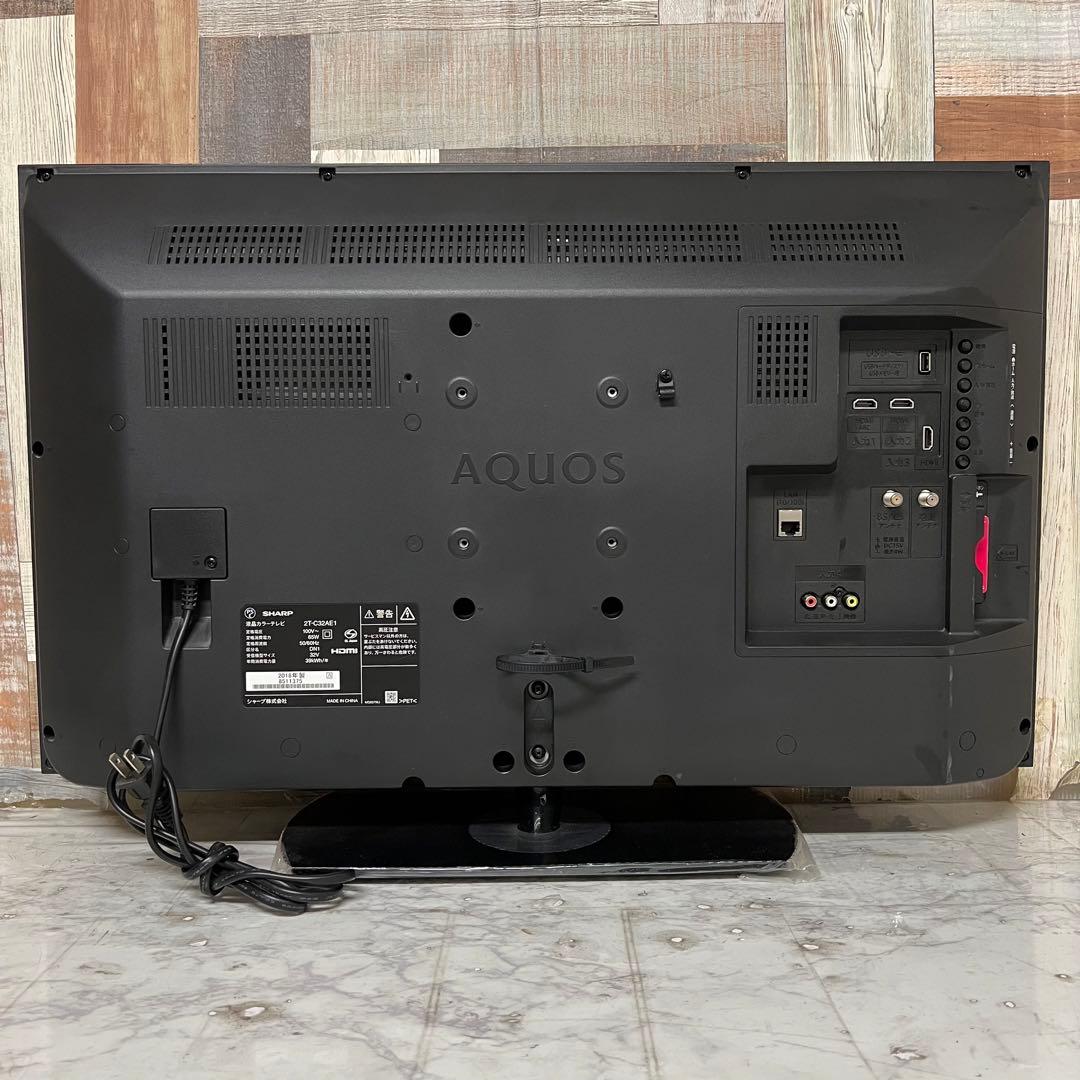 即日受渡❣️全国送料込3年前購入シャープ 32V型液晶TV音声くっきりモード搭載