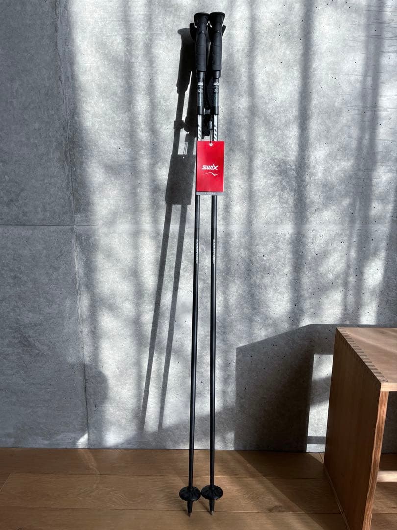 swix スキー ストック 120cm フルカーボン　中古