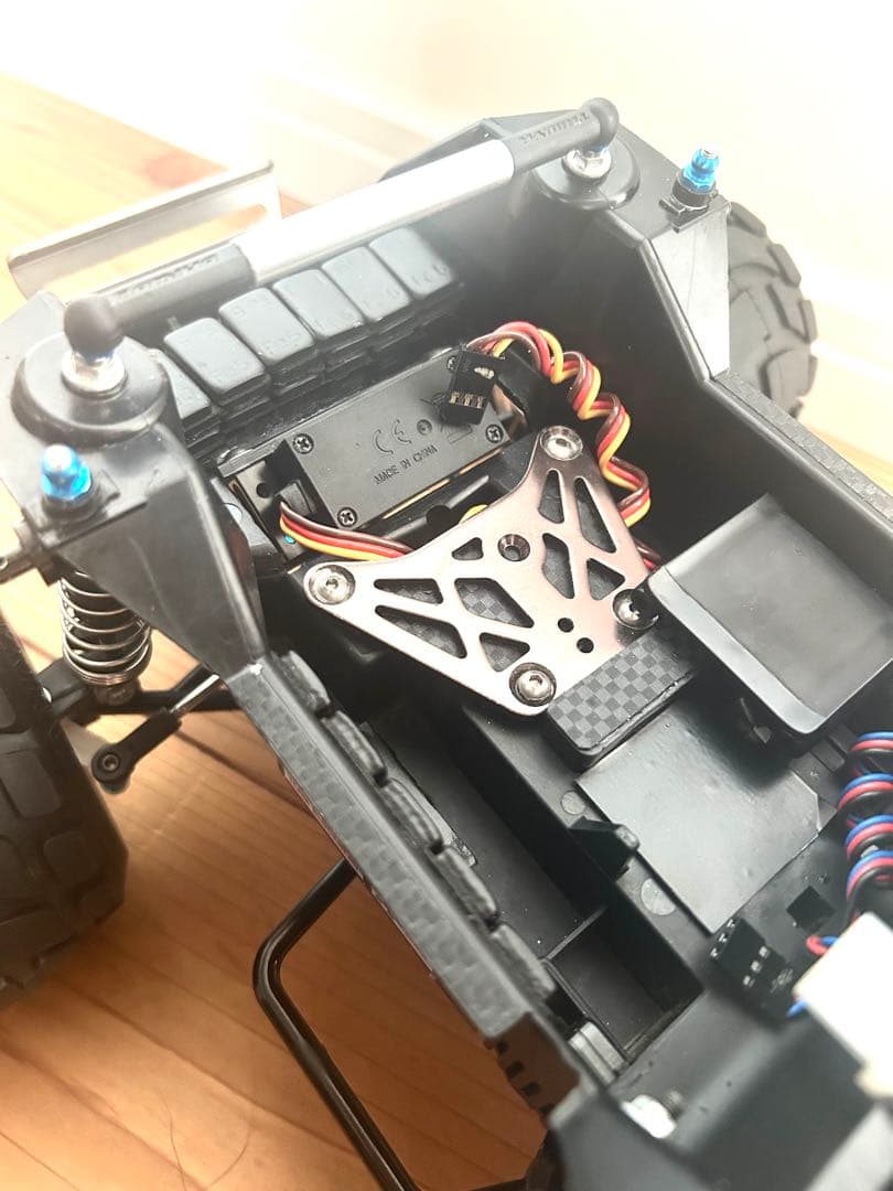 タミヤ ランチボックス BHMカスタム 3ダンパー ESC サーボ フルベア