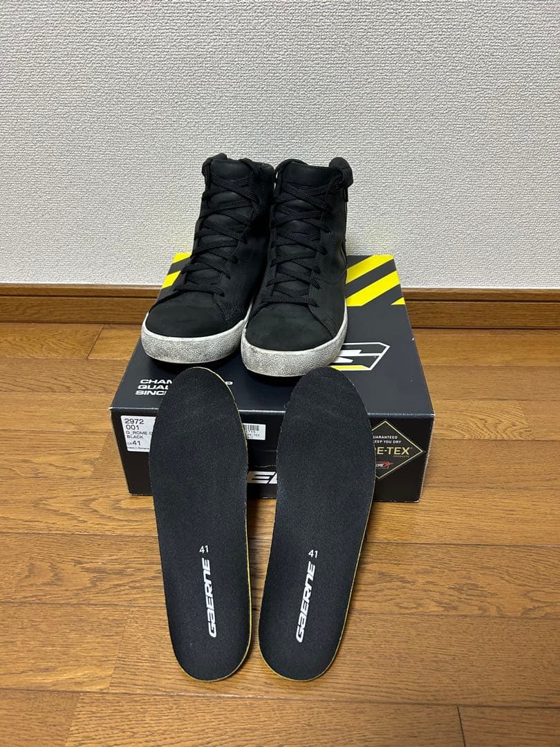 ガエルネ　GロームGTX ブラック 26cm