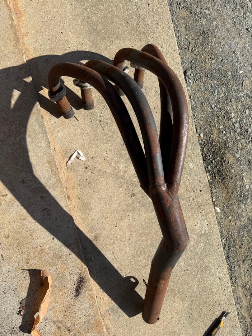 本物 規制前モリワキ ど初期 集合管CB750F CB900F CB1100F