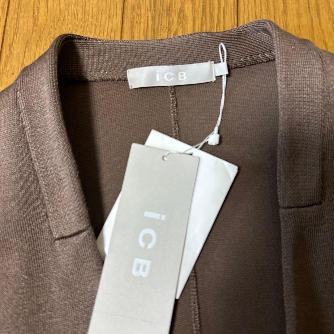 iCB ノーカラージャケット　サイズL 定価33,000円