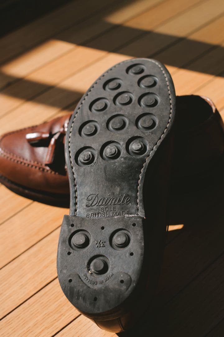 jalan sriwijaya タッセルローファー 26cm ブラウン