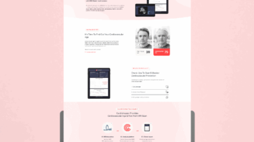 Développement web et design UX/UI pour CardioInspect, plateforme spécialisée dans la santé cardiaque.