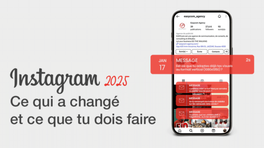 Article sur les changements à venir sur Instagram en 2025 et comment adapter sa stratégie.